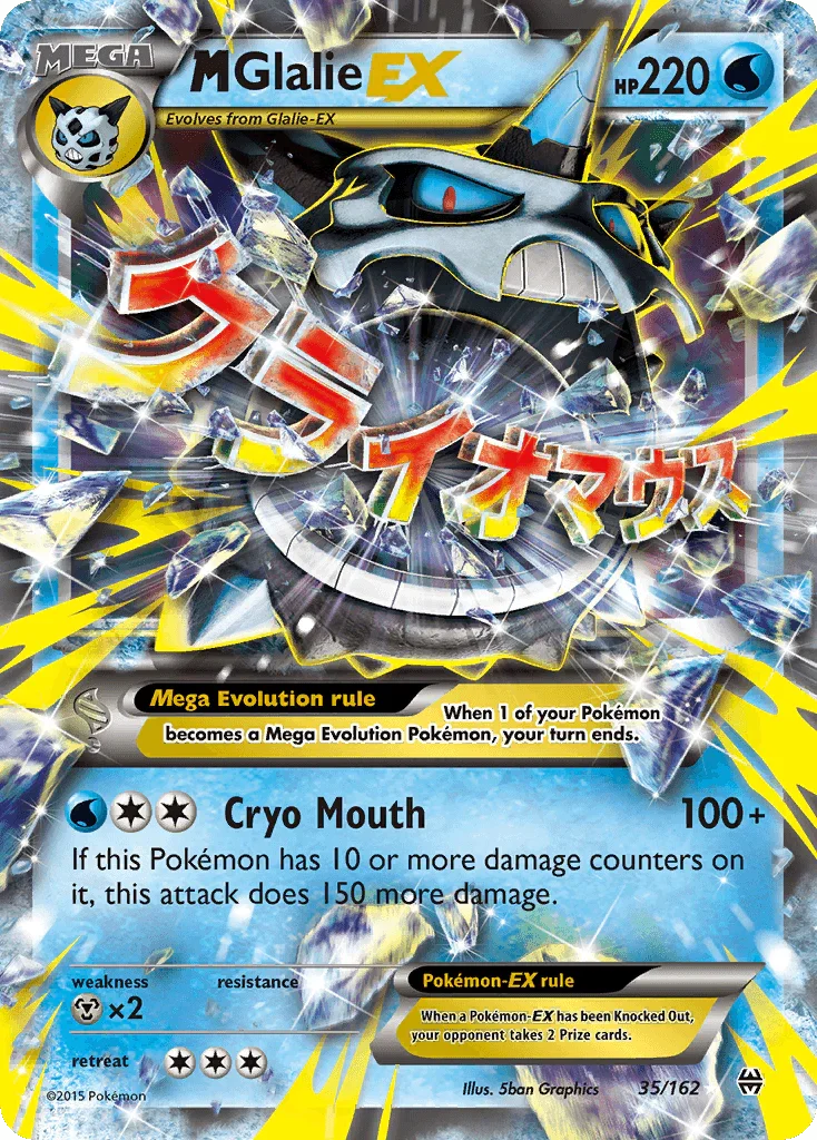 M Glalie EX (35/162) [XY: BREAKthrough]
