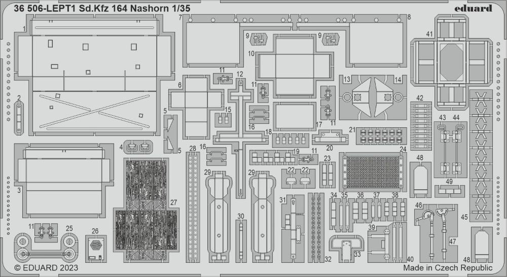 Eduard 36506 1/35 Armor- SdKfz 164 Nashorn for BDM