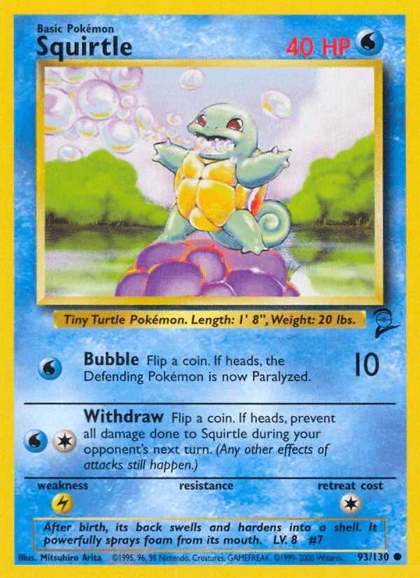 Squirtle (93/130) [Base Set 2]