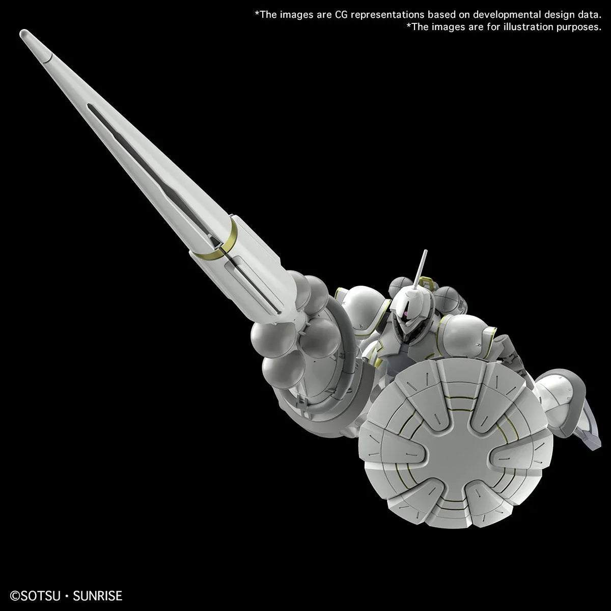 Gundam GQ Xavier's Gyan Hakuji-Packs GQuuuuuuX HG 1:144 Model Kit