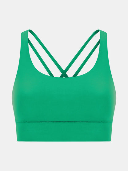 Millennia Crisscross Scoop Neck Active Tank
