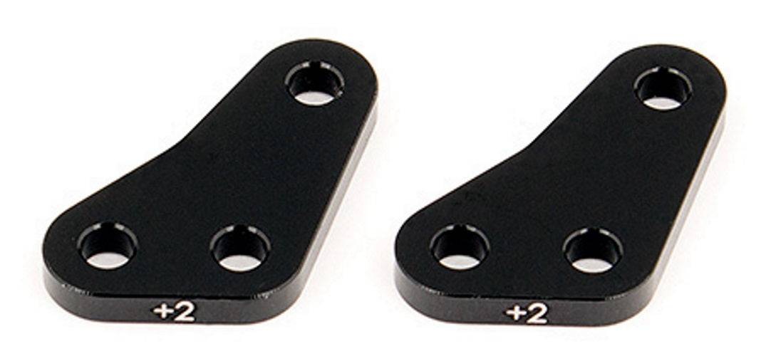 Team Associated 92033 Blue Aluminum Steering Block Arms RC10B64 RC10B64D