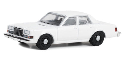 Greenlight 43006-A 1/64 1980-89 Dodge Diplomat, White Police