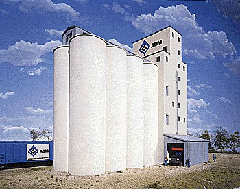 Walthers Cornerstone 3023 HO Scale Elevator Add-On Silos Kit