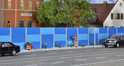 Kibri 38623 1/87 Road Noise Abatement Wall Model Kit
