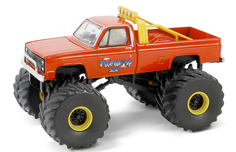 Greenlight 49150-B 1/64 Scale Buffalo Tremor Ii - 1986 Chevrolet Silverado Kings