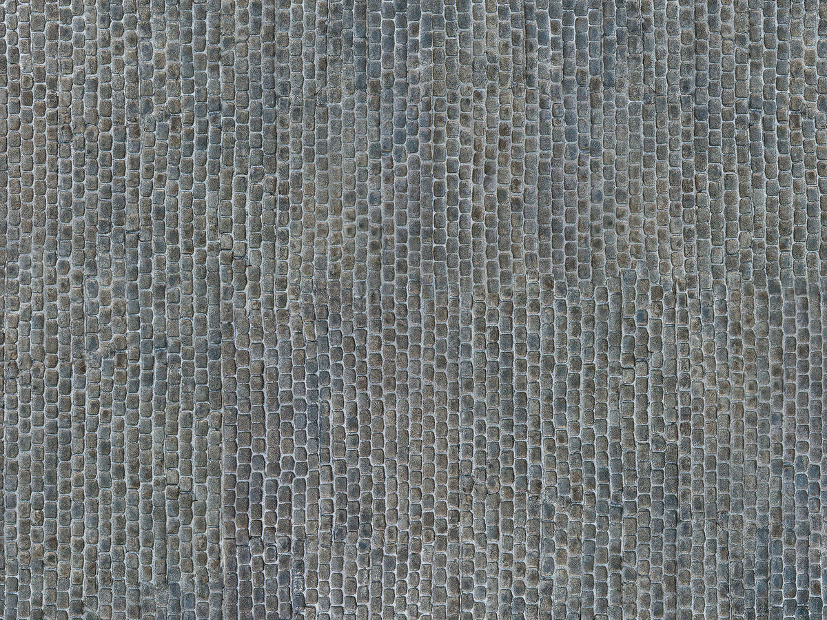 Noch 56721 HO Scale 3D Cardboard Sheet, Old Town Cobblestone