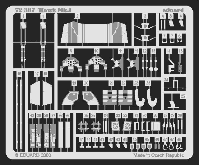 Eduard 72337 1/72 Aircraft- Hawk Mk I for ITA