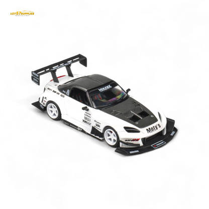 MicroTurbo Honda S2000 Metallic White 1:64