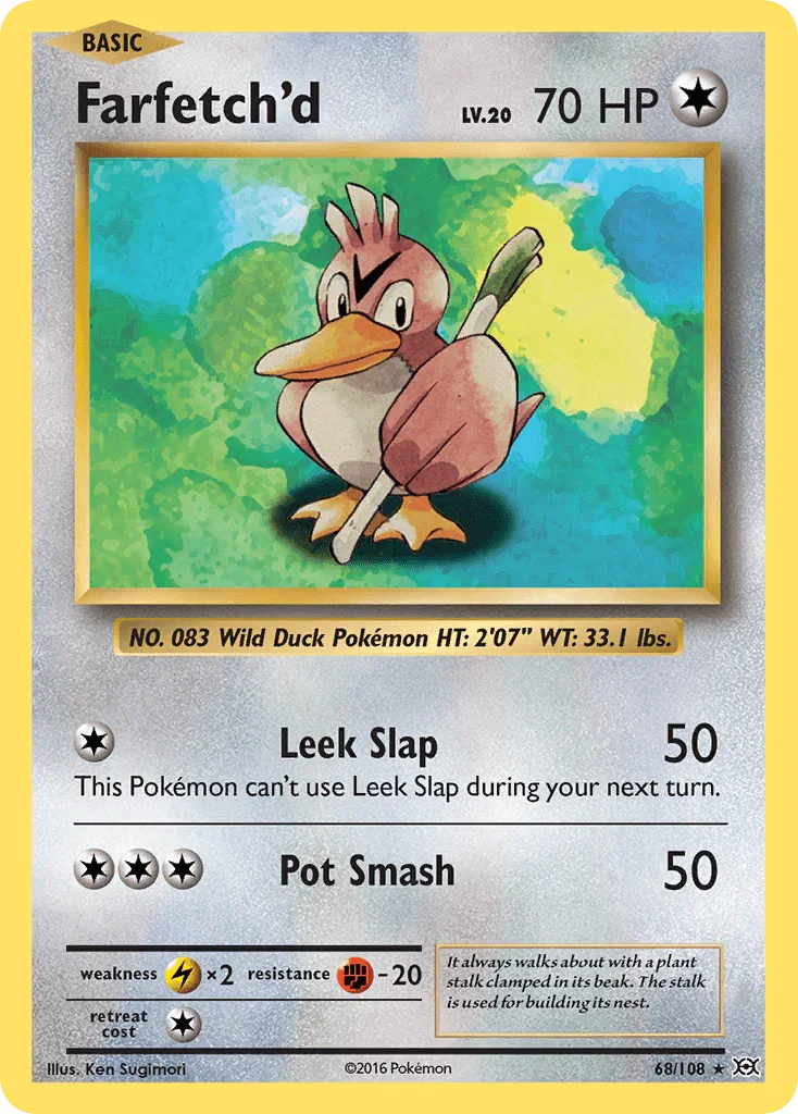 Farfetch'd (68/108) [XY: Evolutions]