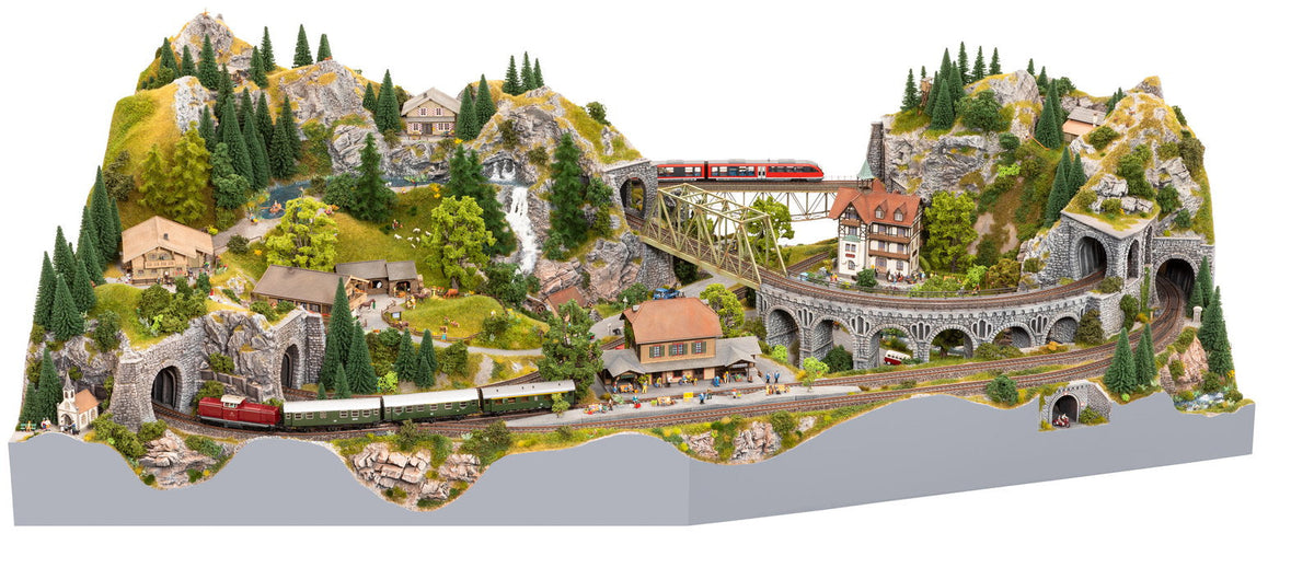 Noch 53605 HO Scale Easy Track Andreastal Layout Kit