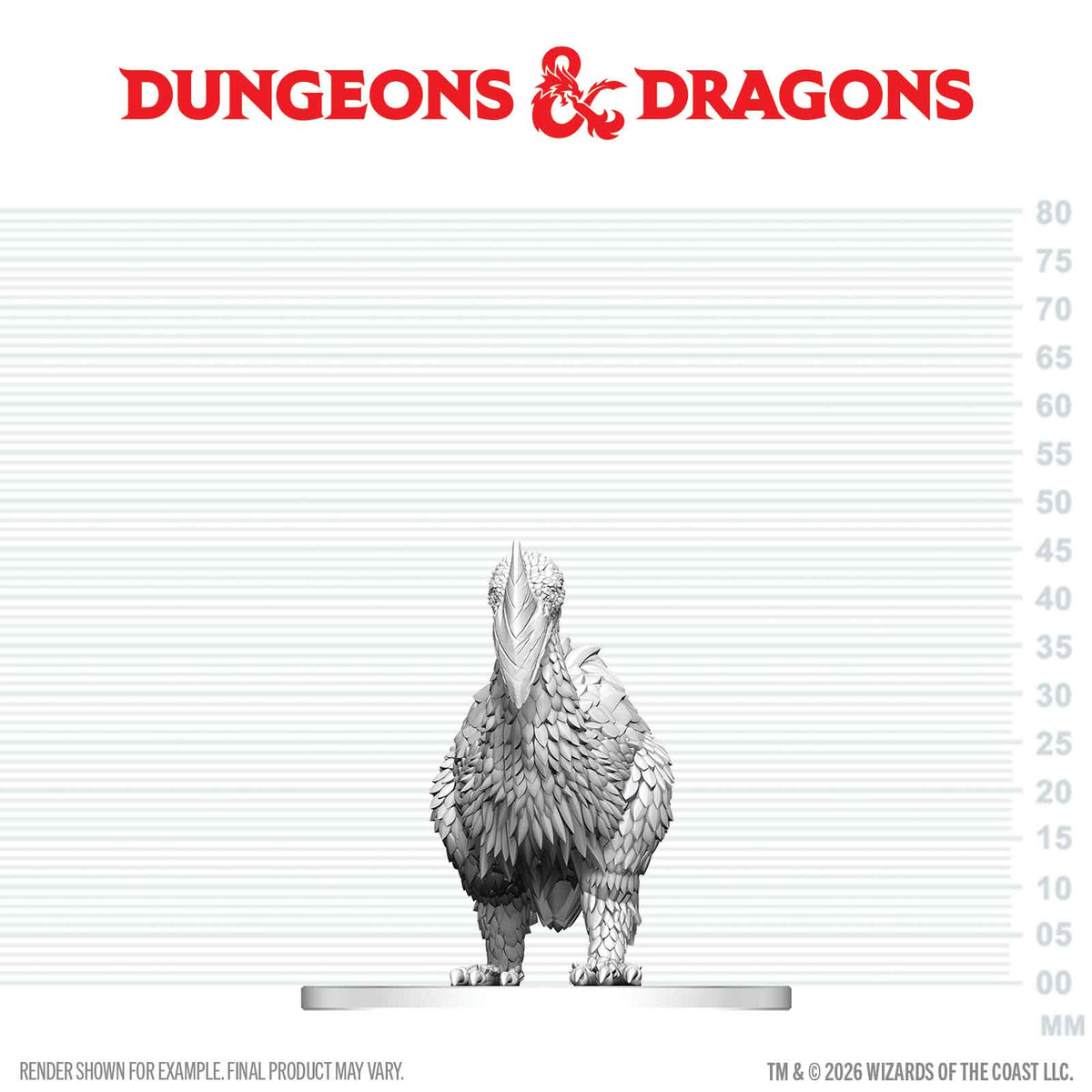 D&D: Nolzur's Marvelous Unpainted Miniatures - Axe Beak