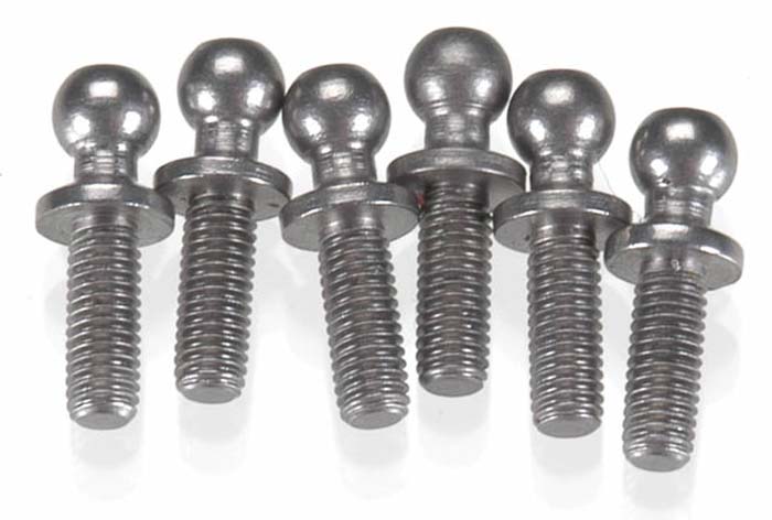 Associated 31284 Ball Stud Long 8mm (6) TC5 / 6 RC12R5 RC10R5