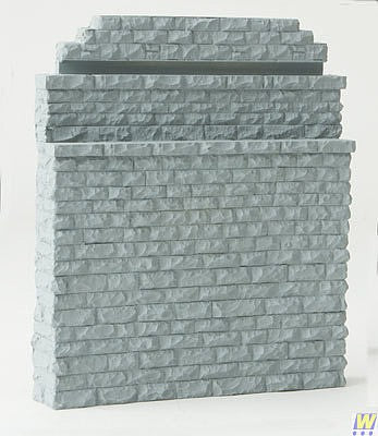 Walthers Cornerstone 4584 HO Double-Track Bridge Stone Abutment