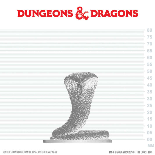 D&D: Nolzur's Marvelous Unpainted Miniatures - Polar Serpent