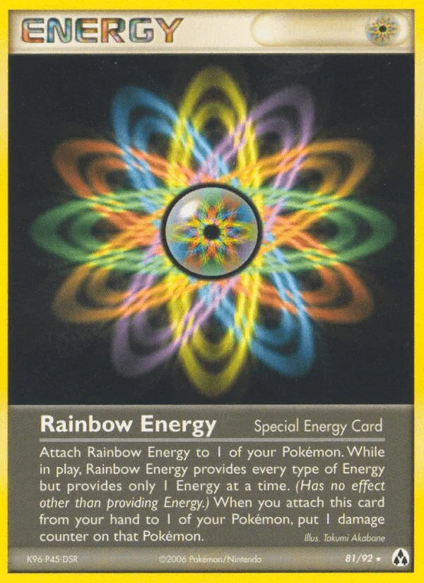 Rainbow Energy (81/92) [EX: Legend Maker]