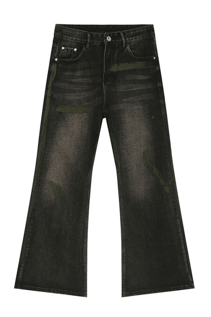 Men's Clean Fit Bootcut Jeans with Pockets