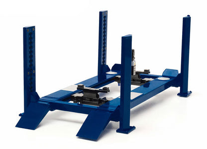 Greenlight 12884 1/18 Manual Four-Post Lift, Blue