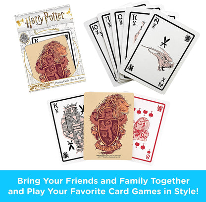 Aquarius Playing Cards: Harry Potter - Gryffindor
