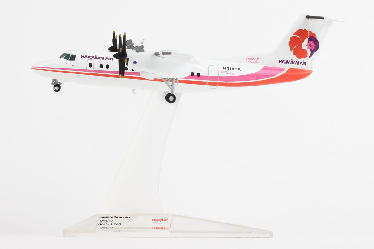Herpa Wings HE559973 Hawaiian Dhc7 1/200
