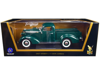 1937 Studebaker Express Pickup Truck Green 1/18 Diecast Model Car by Road Signature  free shipping USA