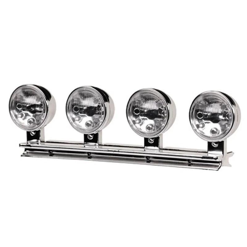 Traxxas TRA9263 LED Chrome Light Bar Housing & Lens Only for TRX-4