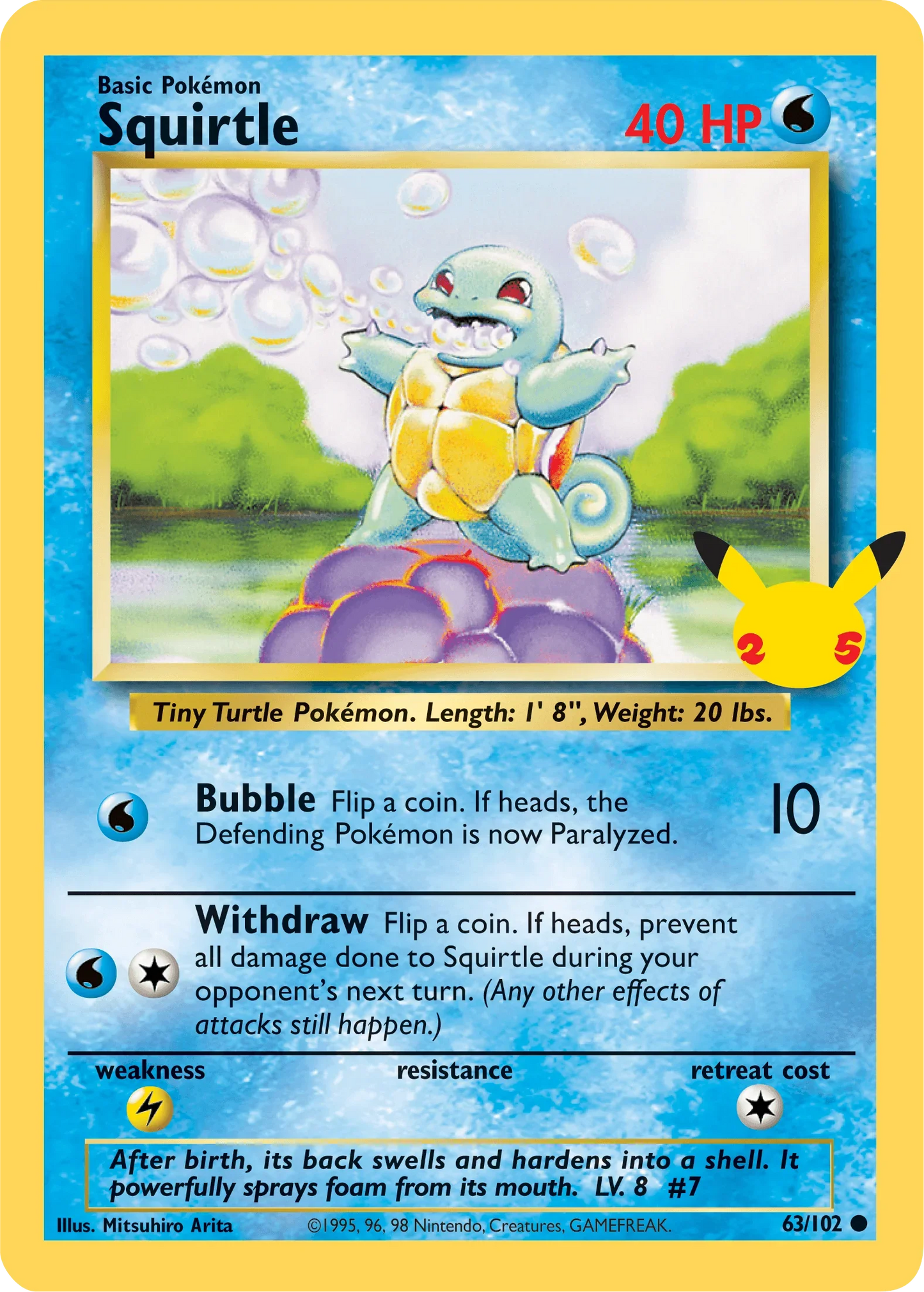 Squirtle (63/102) [First Partner Pack]
