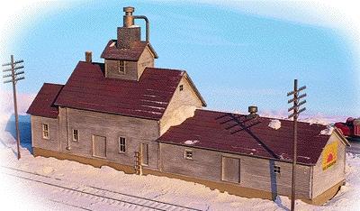 Walthers Cornerstone 3239 N Sunrise Feed Mill Kit