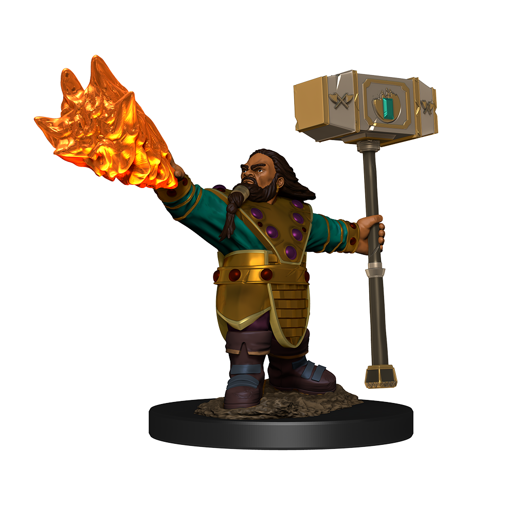 D&D: Icons of the Realms - Dwarf Cleric Male