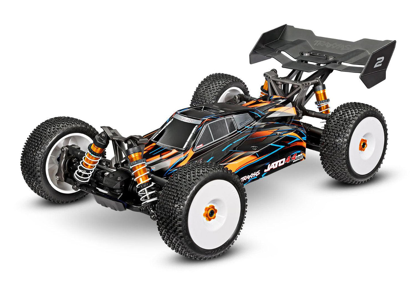 Traxxas Jato® 4x4 VXL 1/8 Brushless Electric Racing Buggy Orange