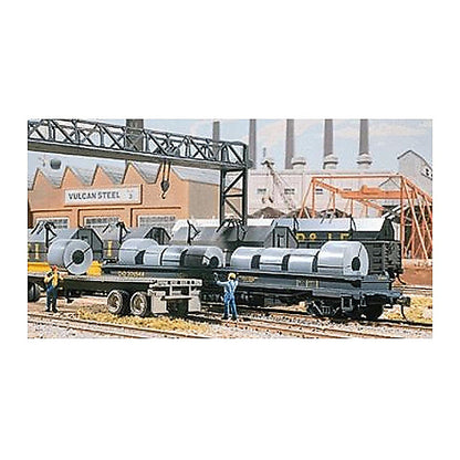 Walthers Cornerstone 1499 HO Steel Coil Load Kit 12-Pack