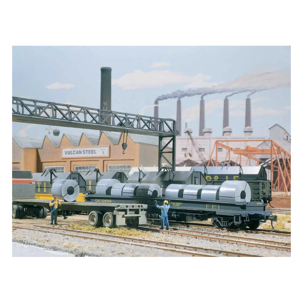 Walthers Cornerstone 1499 HO Steel Coil Load Kit 12-Pack