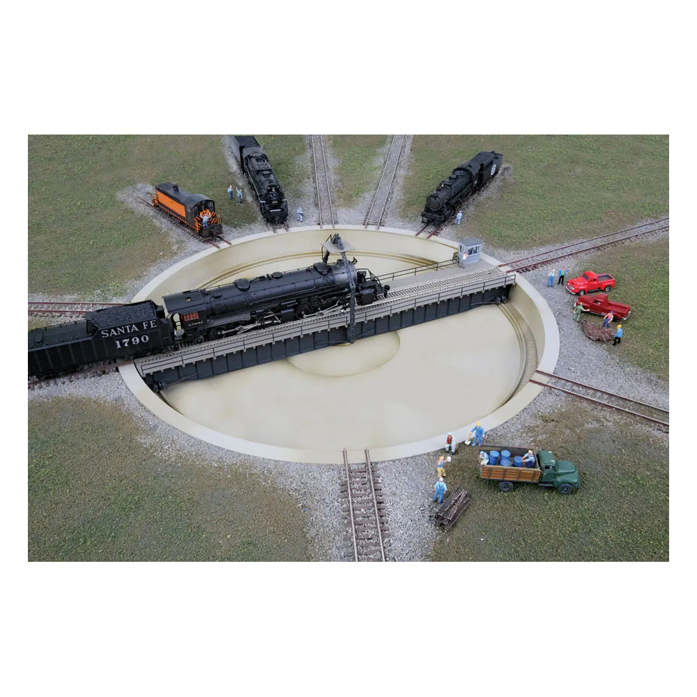 Walthers Cornerstone 933-2618 N Motorized 130' Turntable Assembled