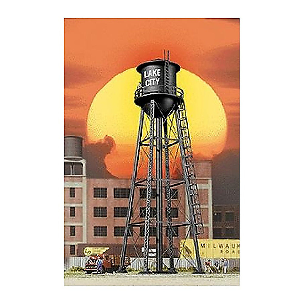 Walthers Cornerstone 2825 HO Scale City Water Tower Black