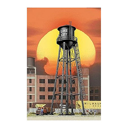 Walthers Cornerstone 2825 HO Scale City Water Tower Black