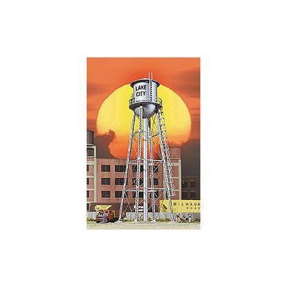 Walthers Cornerstone 933-2826 HO City Water Tower Silver Assembled