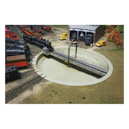 Walthers Cornerstone 933-2860 HO Motorized 90' Turntable Assembled