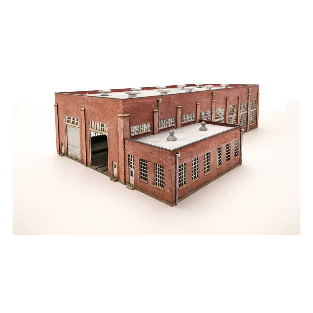 Walthers Cornerstone 933-2923 HO 130' 2-Stall Diesel Engine House Kit