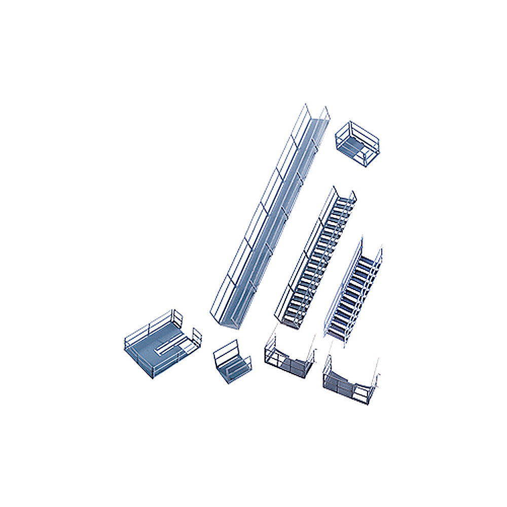 Walthers Cornerstone 933-2939 HO Photo-Etched Platforms & Stairways