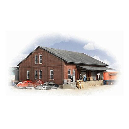 Walthers Cornerstone 2954 HO Scale Brick Freight House Kit
