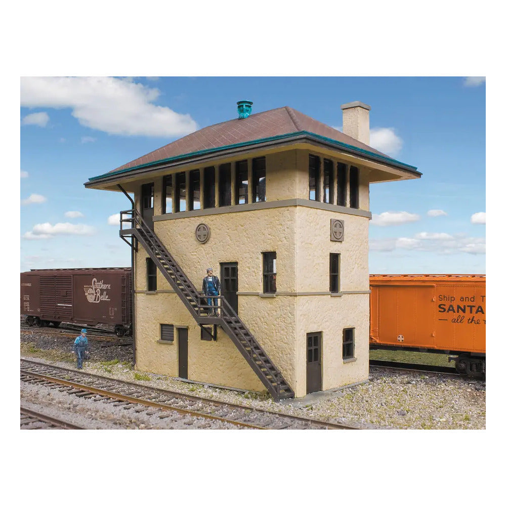 Walthers Cornerstone 933-2983 HO Santa Fe Interlocking Tower Kit