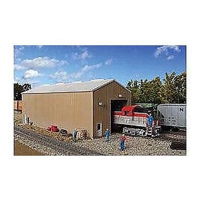 Walthers Cornerstone 933-2985 HO Modern Single-Track Engine House Kit