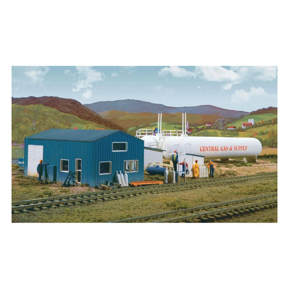 Walthers Cornerstone 3011 HO Scale Central Gas & Supply Kit