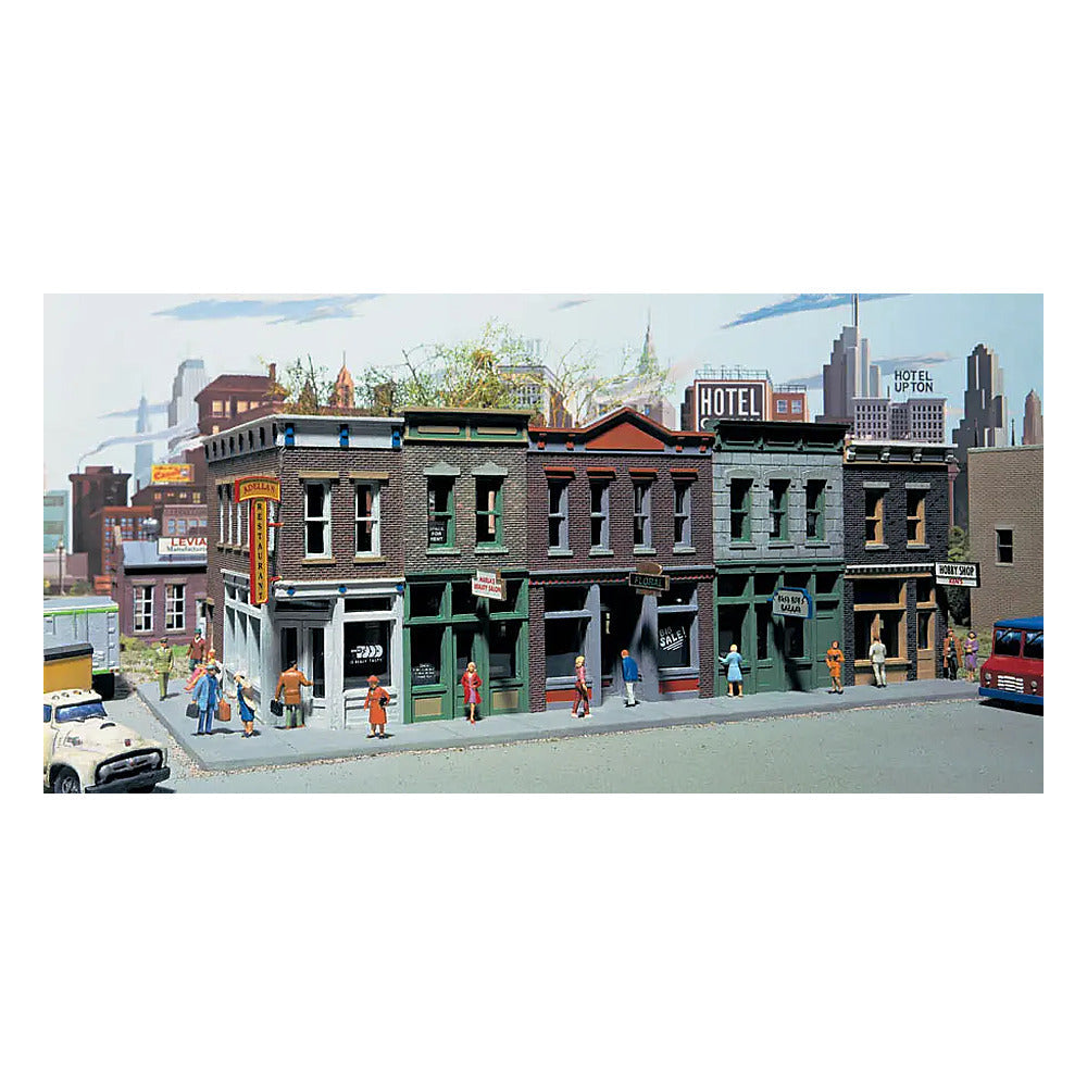 Walthers Cornerstone 3028 HO Scale Merchant's Row I Kit