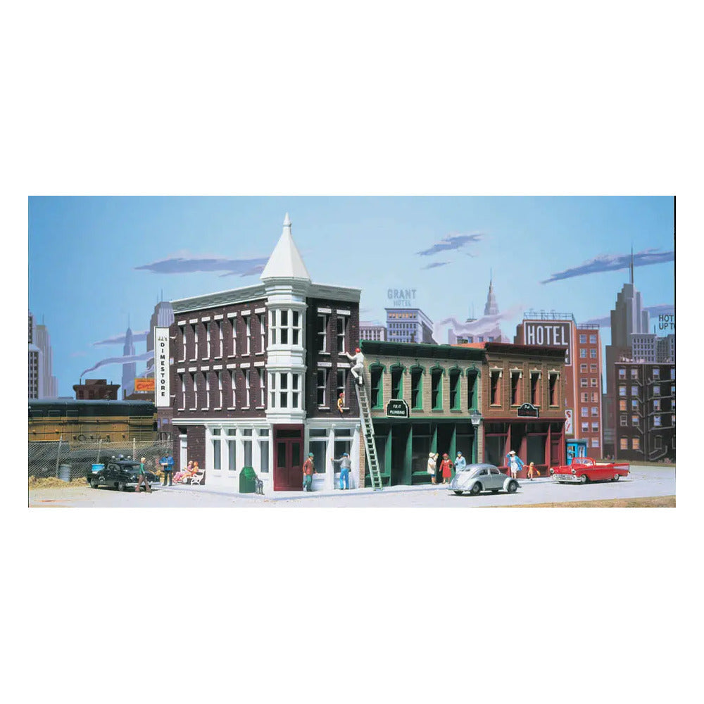 Walthers Cornerstone 3029 HO Scale Merchant's Row II Kit