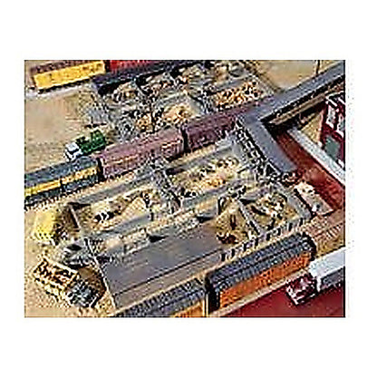 Walthers Cornerstone 933-3047 HO Stock Yards - 2 Pens Kit