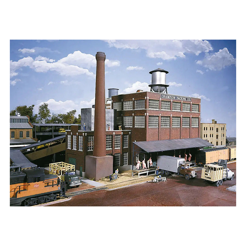Walthers Cornerstone 933-3048 HO Champion Packing Plant Kit