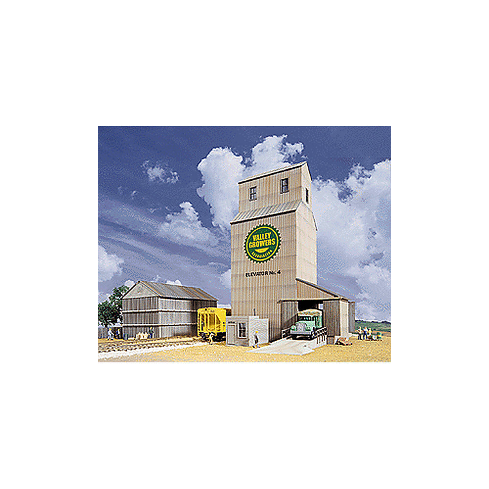 Walthers Cornerstone 933-3096 HO Valley Growers Grain Elevator