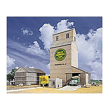 Walthers Cornerstone 933-3096 HO Valley Growers Grain Elevator