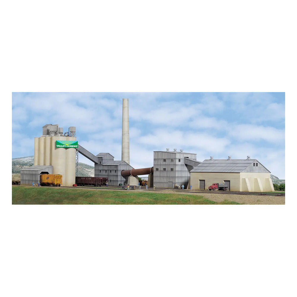Walthers Cornerstone 3098 HO Scale Valley Cement Plant Kit